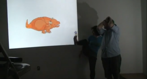 making the Behemoth scratch his head