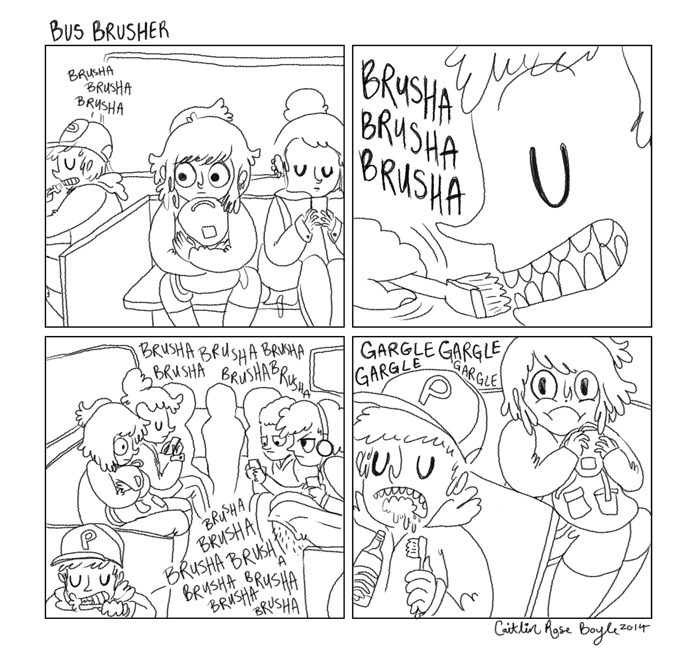 "Bus Brusher" (May 2014)