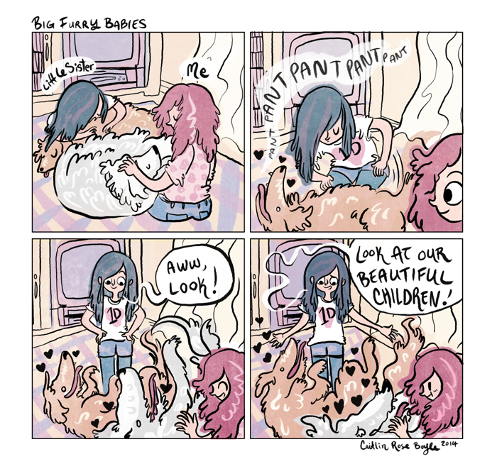 "Big Furry Babies" April 2014) Autobio