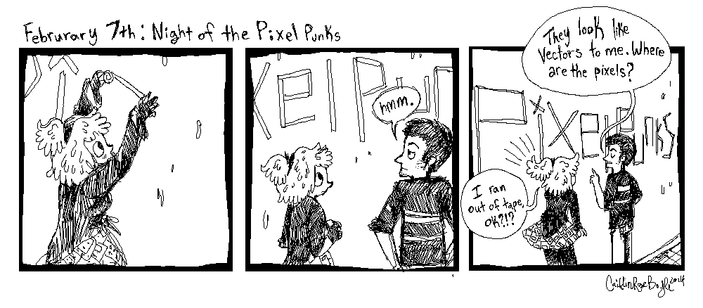 "Night of the Pixel Punks" (February 2014)