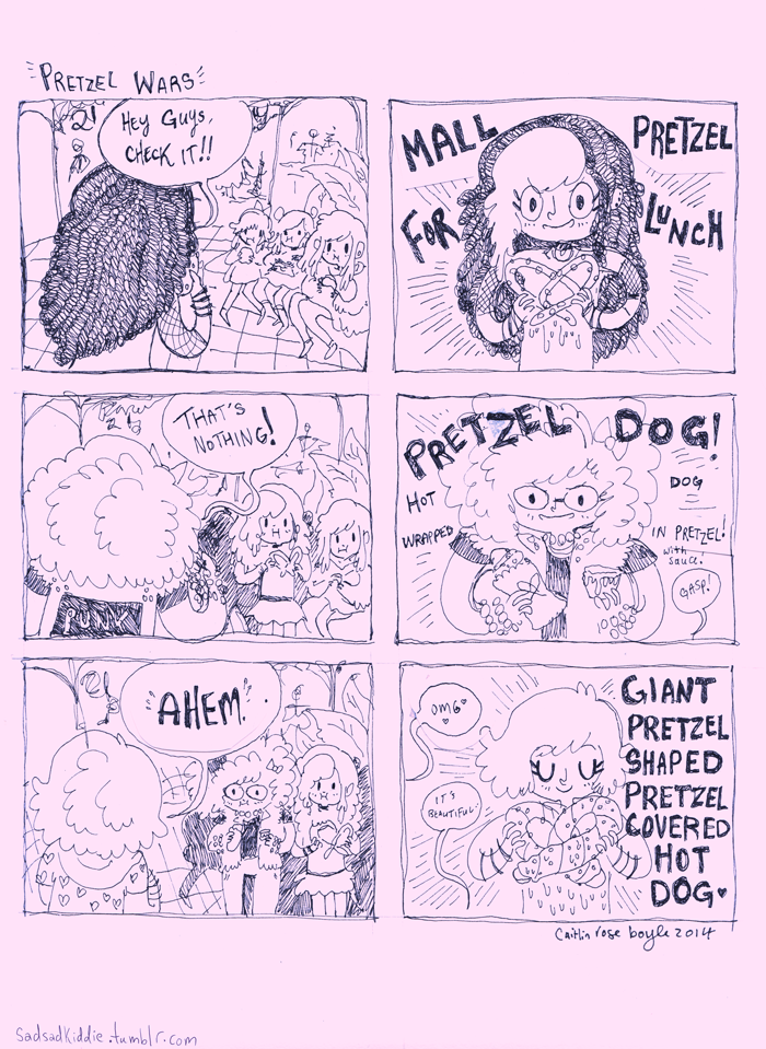 "Pretzel Wars" (May 2014)